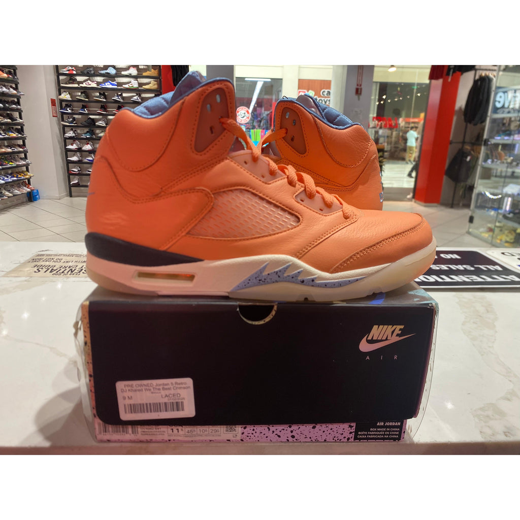 PRE OWNED Jordan 5 Retro DJ Khaled We The Best Crimson Bliss