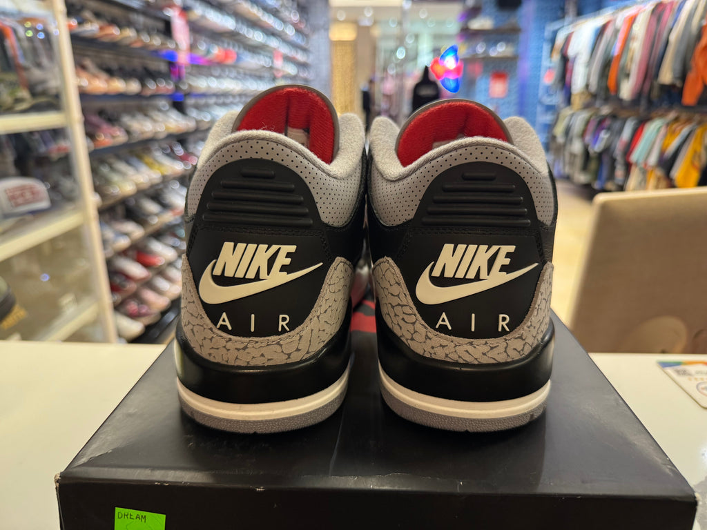 PRE OWNED Jordan 3 Retro OG Black Cement (2024)