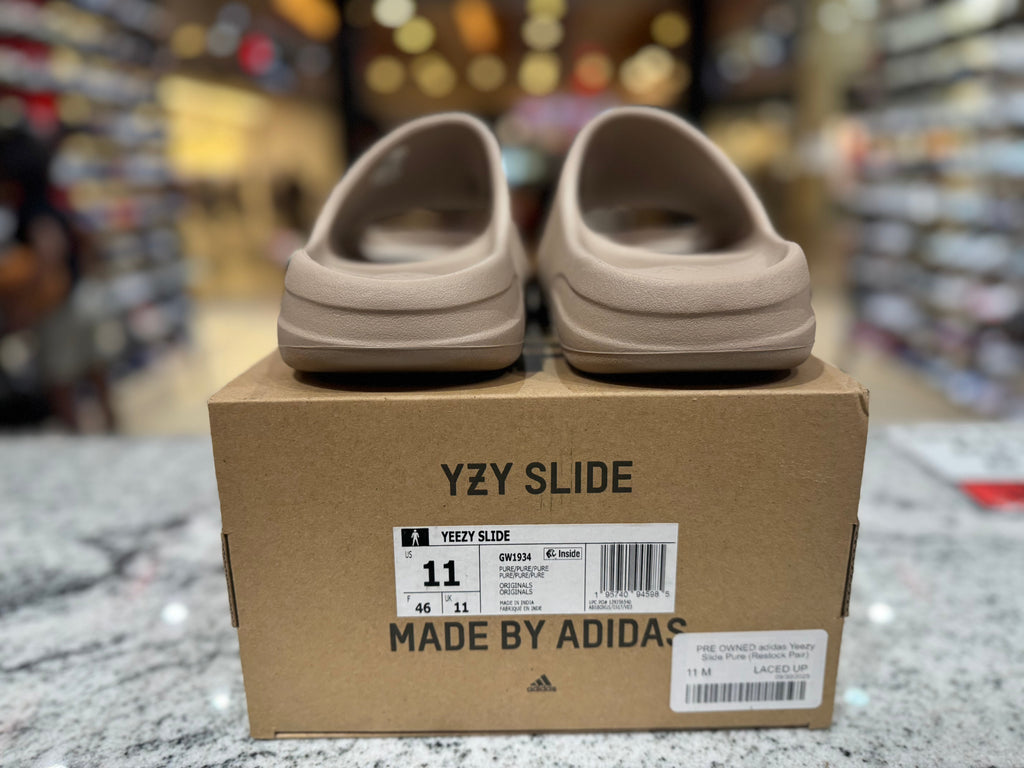 PRE OWNED adidas Yeezy Slide Pure (Restock Pair)
