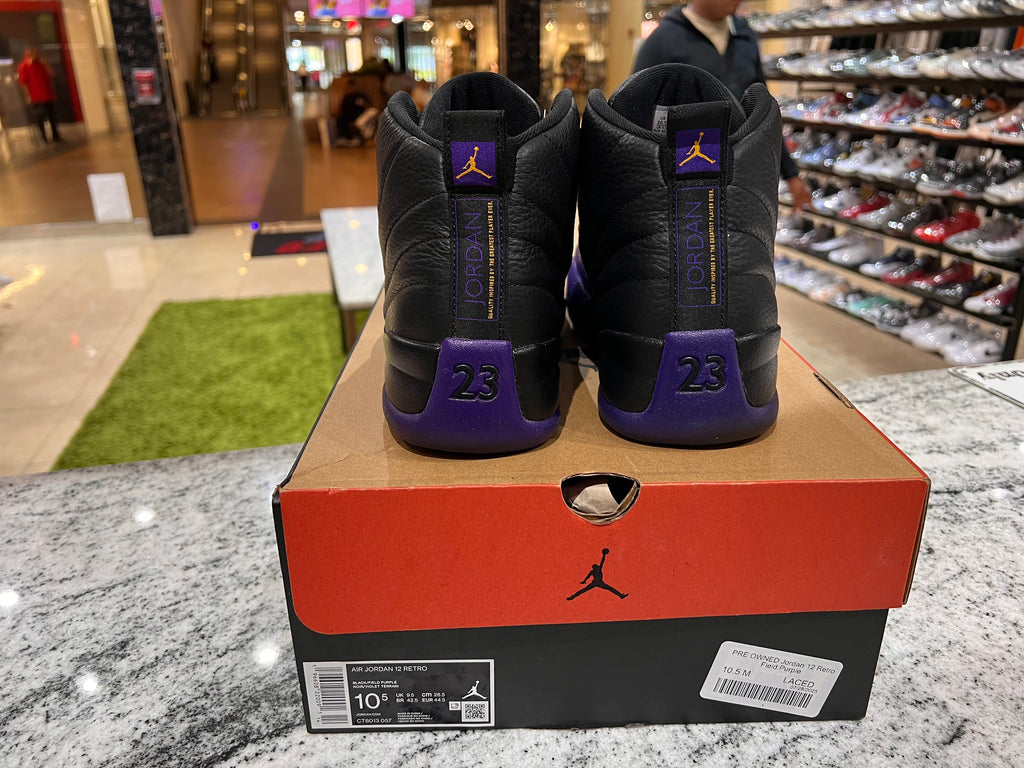 PRE OWNED Jordan 12 Retro Field Purple