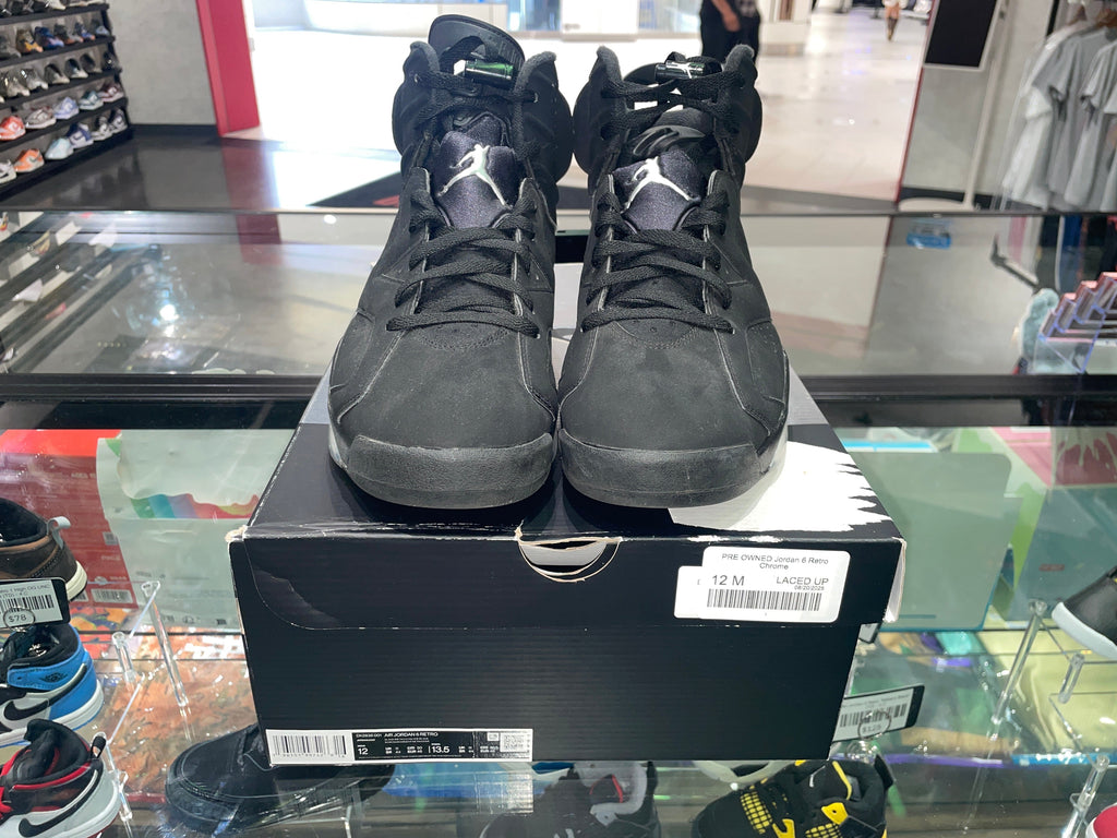 PRE OWNED Jordan 6 Retro Chrome