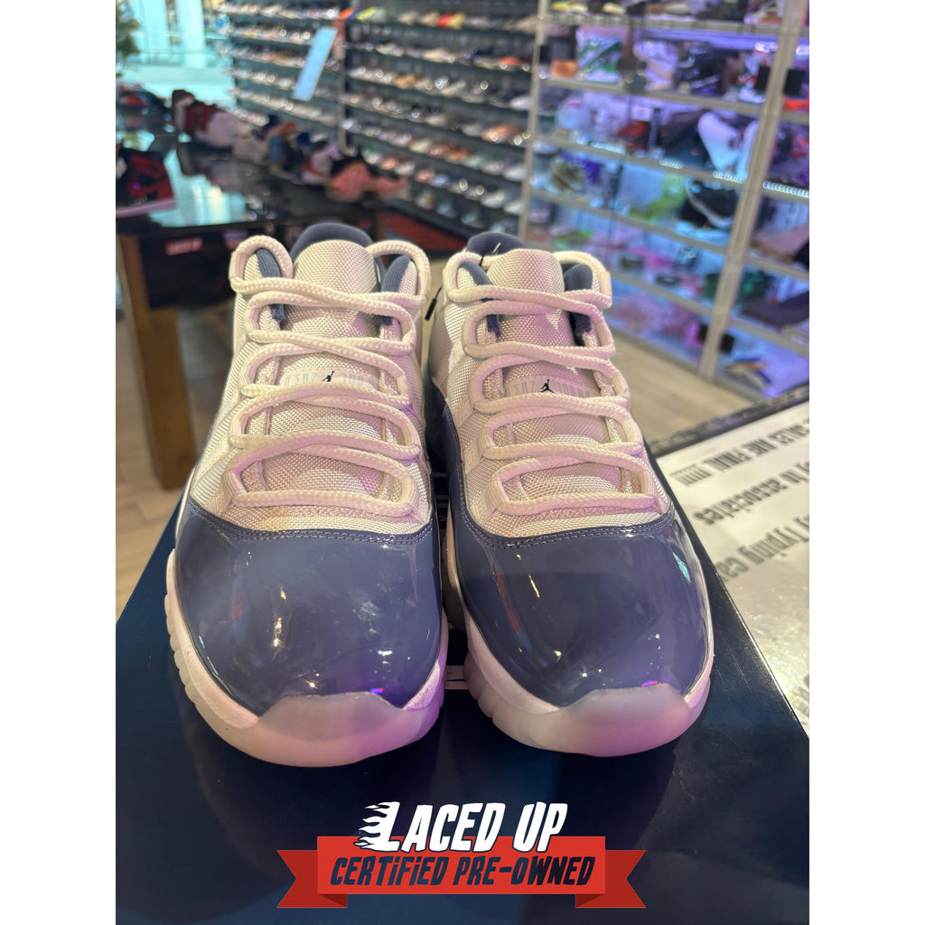 PRE OWNED Jordan 11 Retro Low Diffused Blue