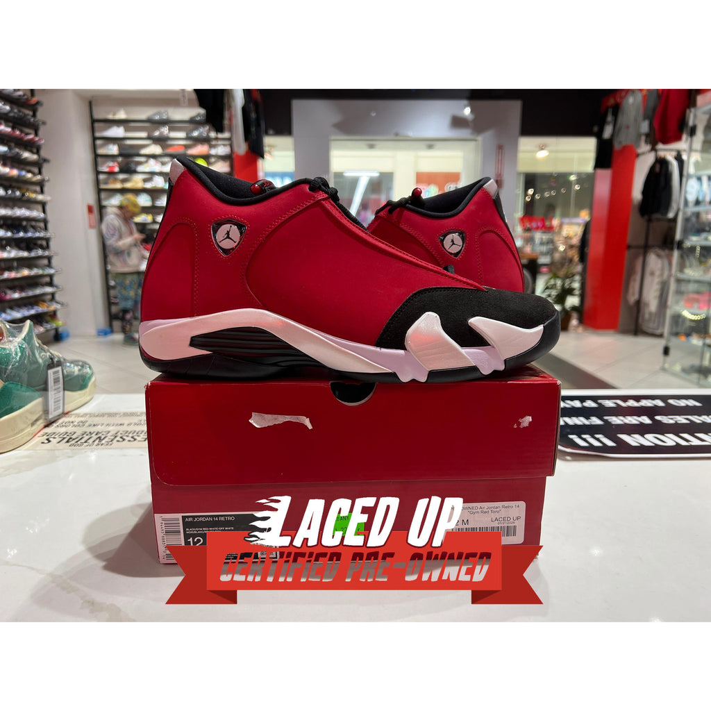 PRE OWNED Air Jordan Retro 14 "Gym Red Toro"