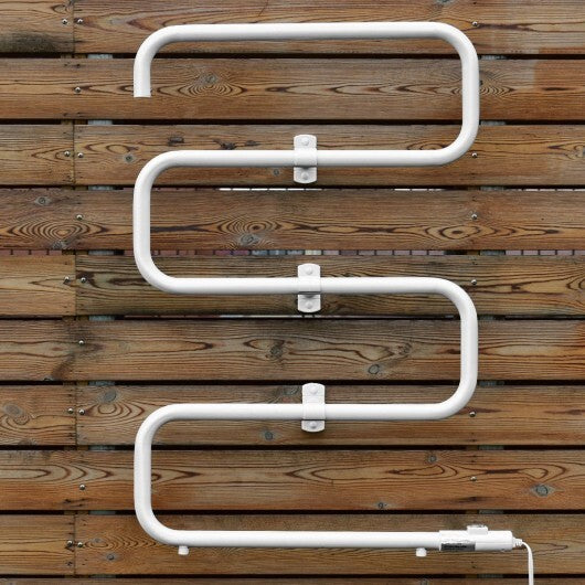 100W Electric Towel Warmer Drying Rack