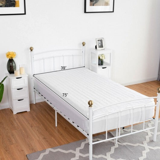 Safe Electric Heated Mattress Pad with 4 Size 8 Temperature 10-Hour Timer-Queen size