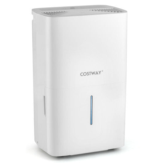 94.5 Pints Dehumidifier with 24H Timer and LED Display-White