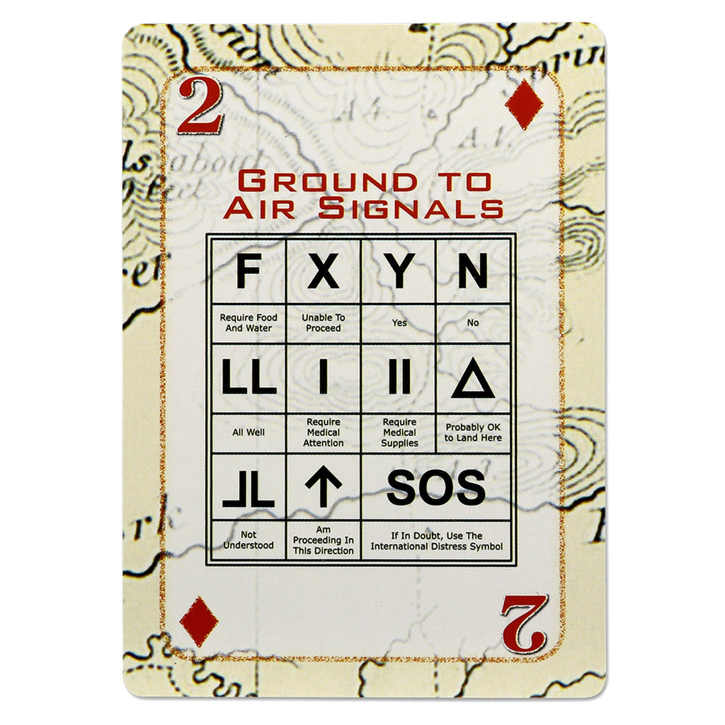 Deck of Survival Playing Cards