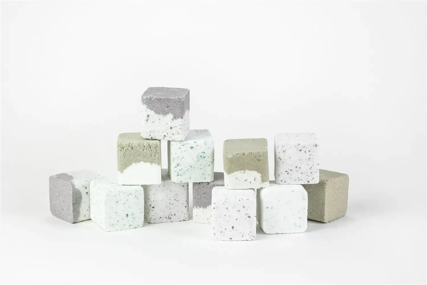 Earthy Shower Steamer Gift Box for Men and Women, Set of 12 Shower Steamers Package