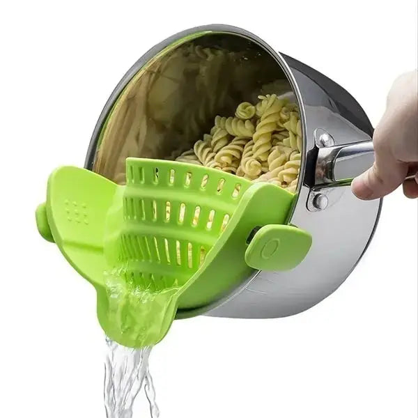 Easy-Drain Silicone Strainer
