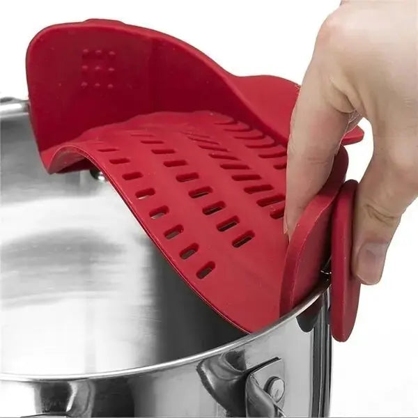 Easy-Drain Silicone Strainer