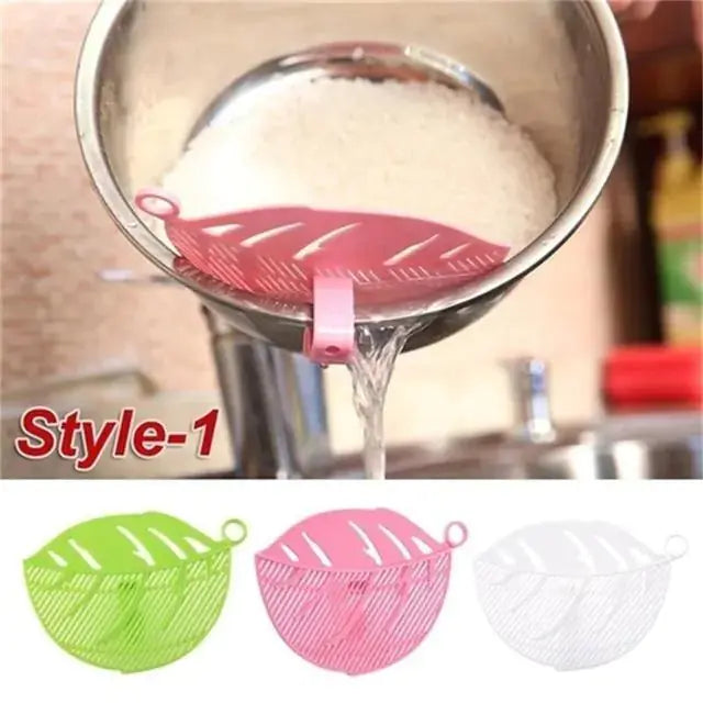 Easy-Drain Silicone Strainer