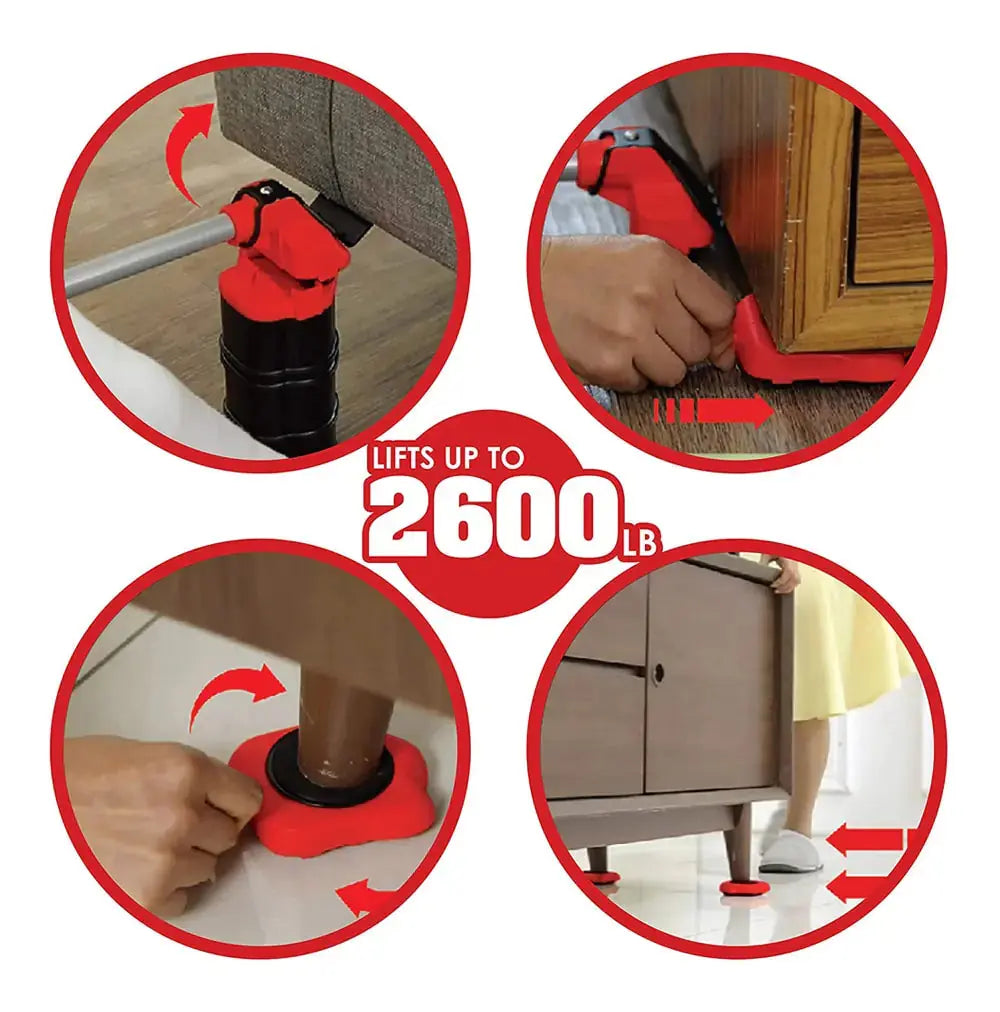 EasyMove Heavy Furniture Lifter Set