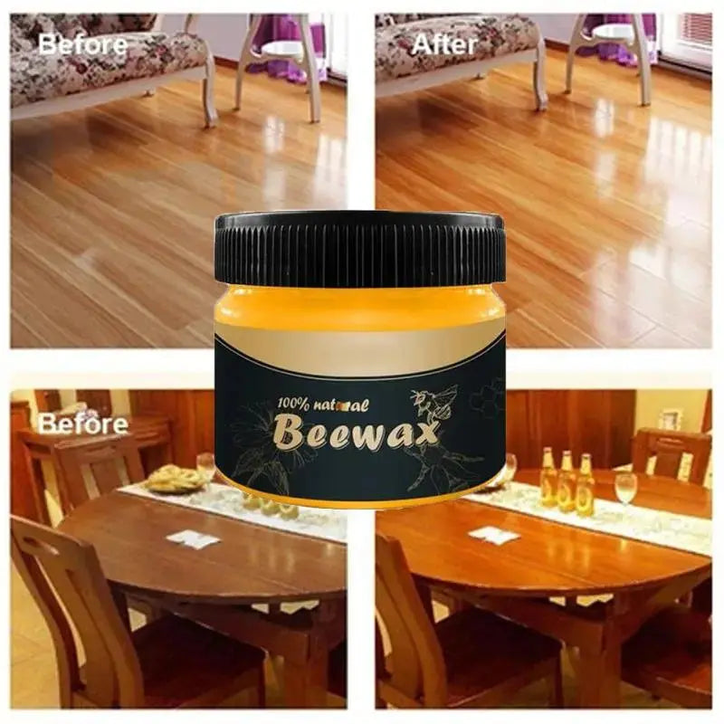 Eco Shine Beeswax Wood Polish