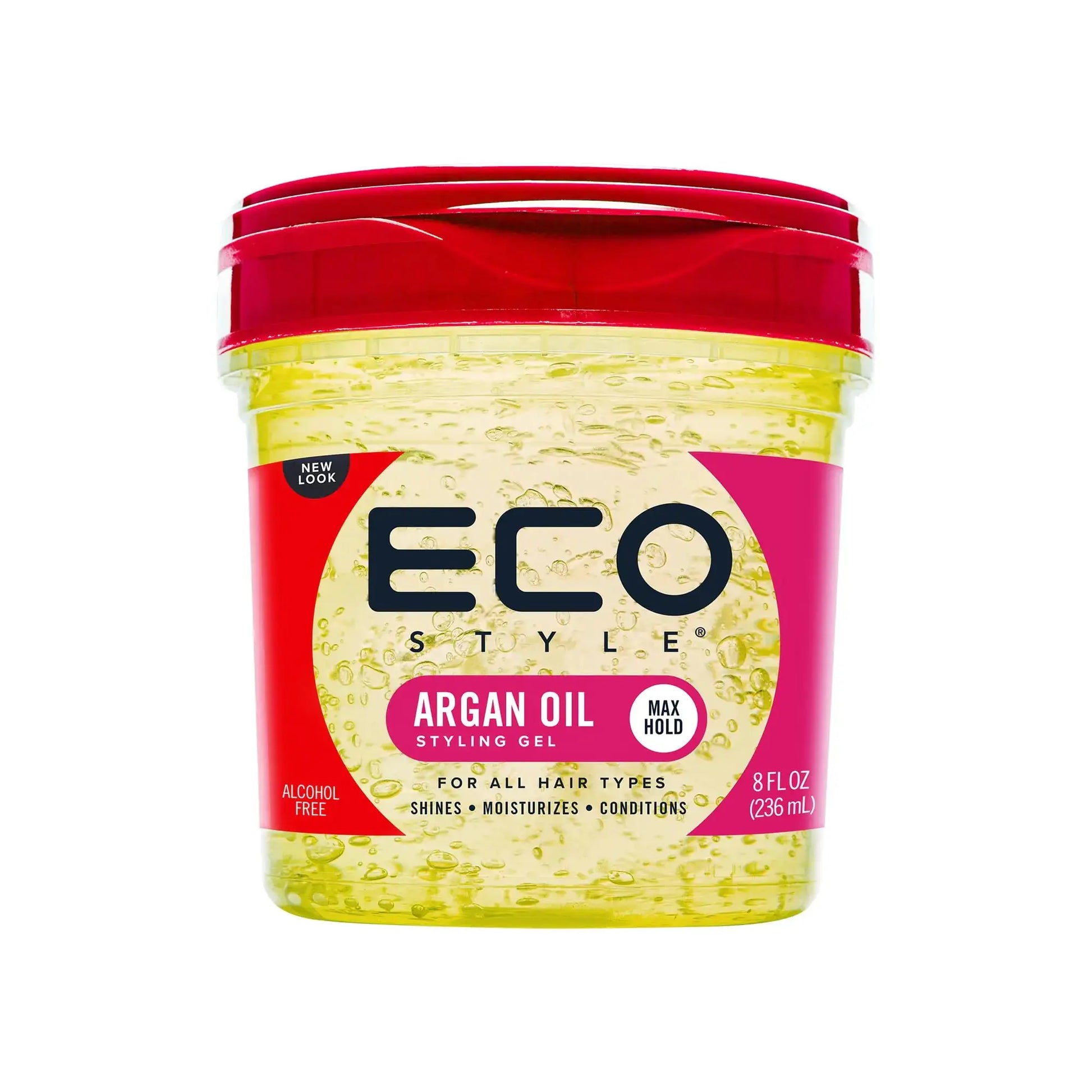 Eco Style Moroccan Argan Oil Styling Gel – Nourish, Repair, and Shine