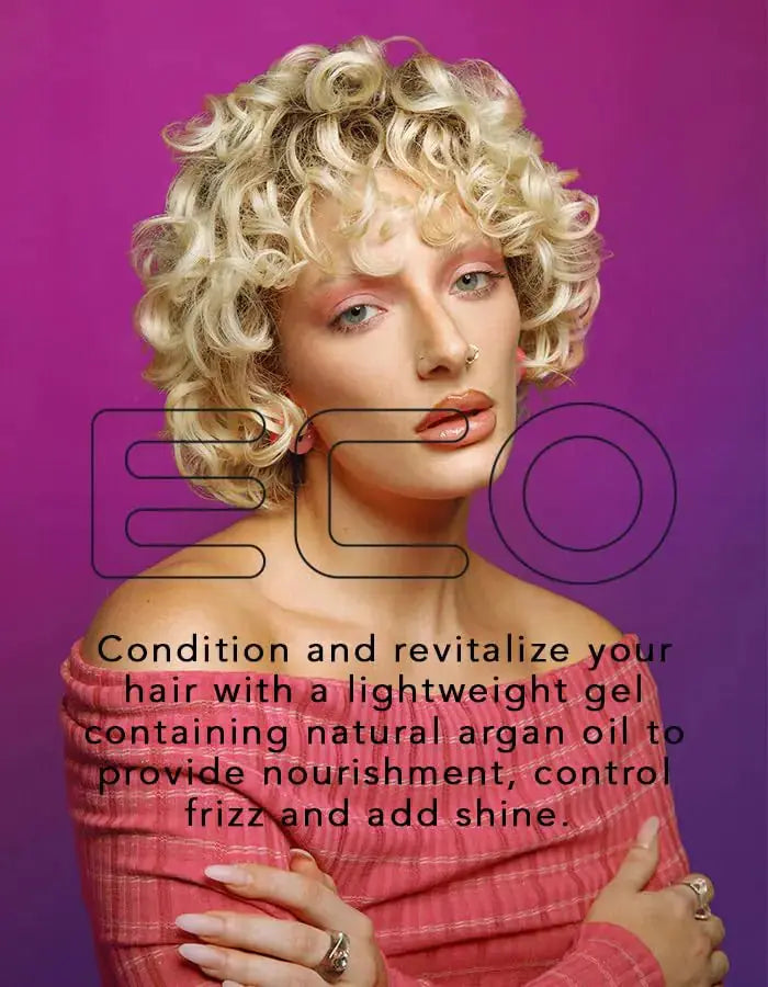 Eco Style Moroccan Argan Oil Styling Gel – Nourish, Repair, and Shine