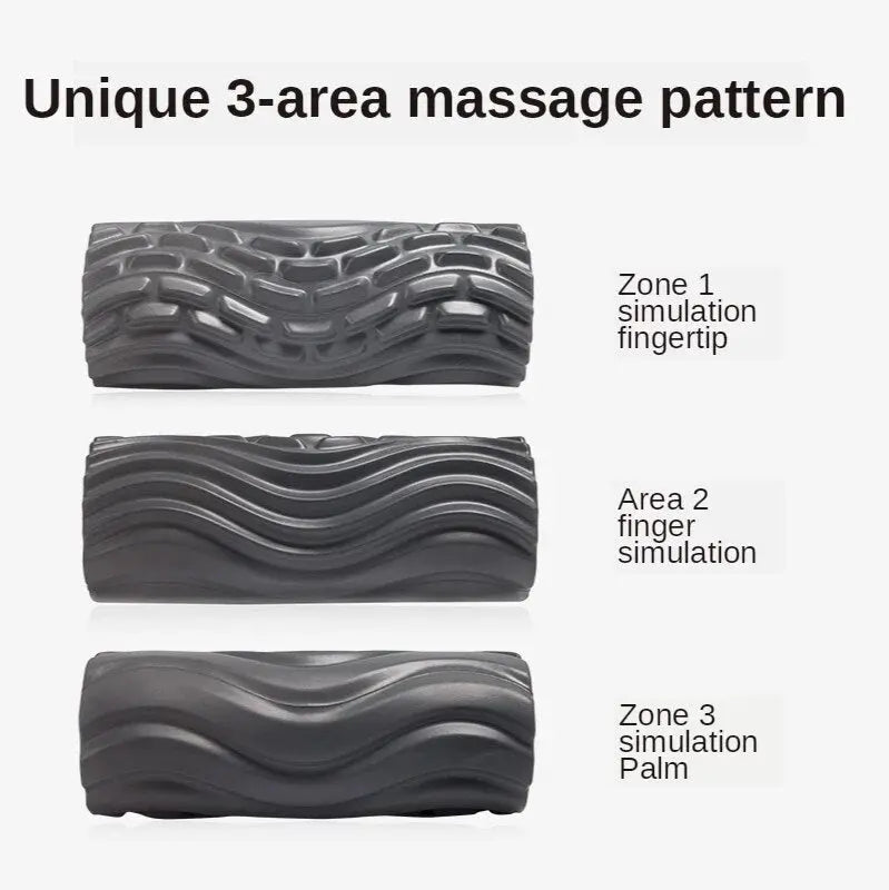 Electric Yoga Roller - Safe and Comfortable EVA Material
