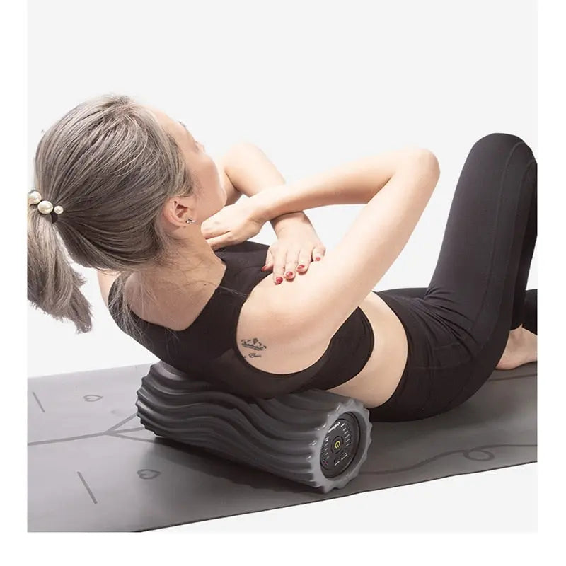 Electric Yoga Roller - Safe and Comfortable EVA Material