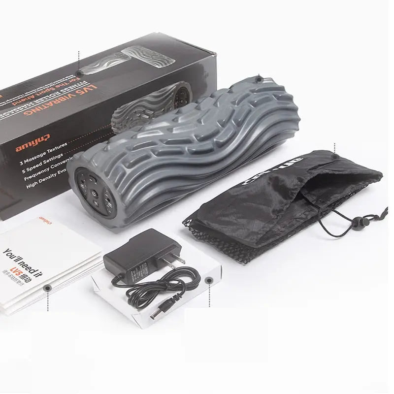 Electric Yoga Roller - Safe and Comfortable EVA Material