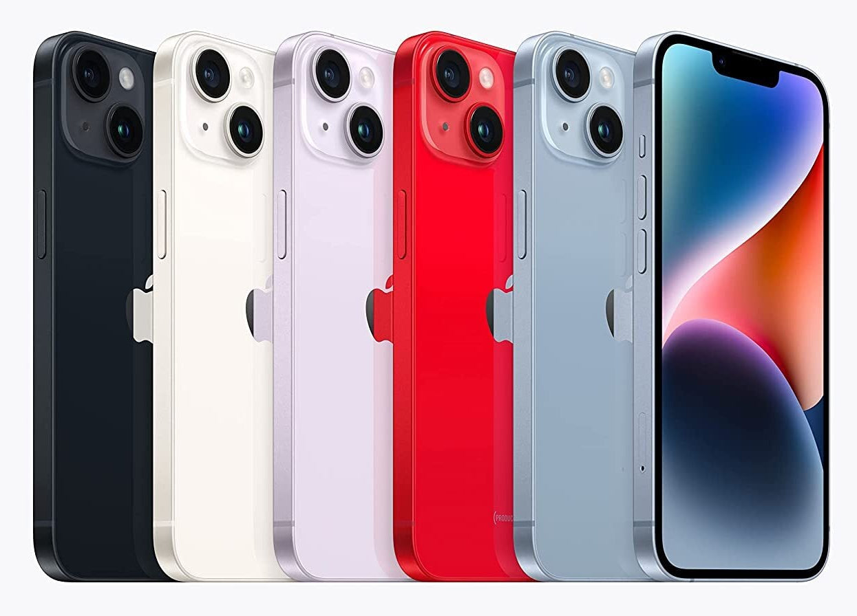 Apple iPhone 14 (2022) 6.1-inch Hexa‑Core Processing – A2649 –  128 GB Storage (Used)