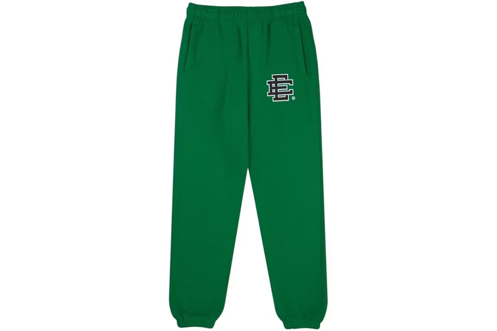 Eric Emanuel EE Basic Sweatsuit (FW25) Green/Black FULL SET