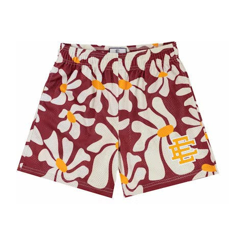 Eric Emanuel EE Basic Short Red Daisies/Yellow