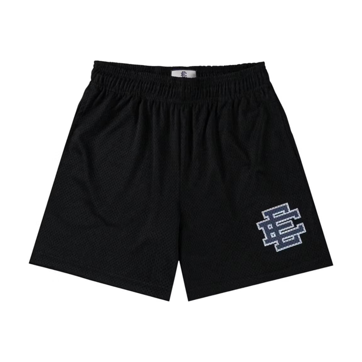 Eric Emanuel EE Shorts Black/Navy Blue/White