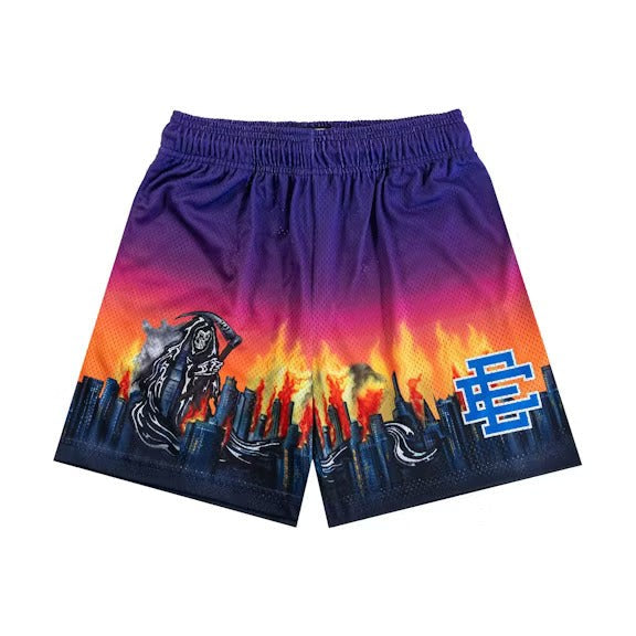 Eric Emanuel x Warren Lotas I Short Multicolor