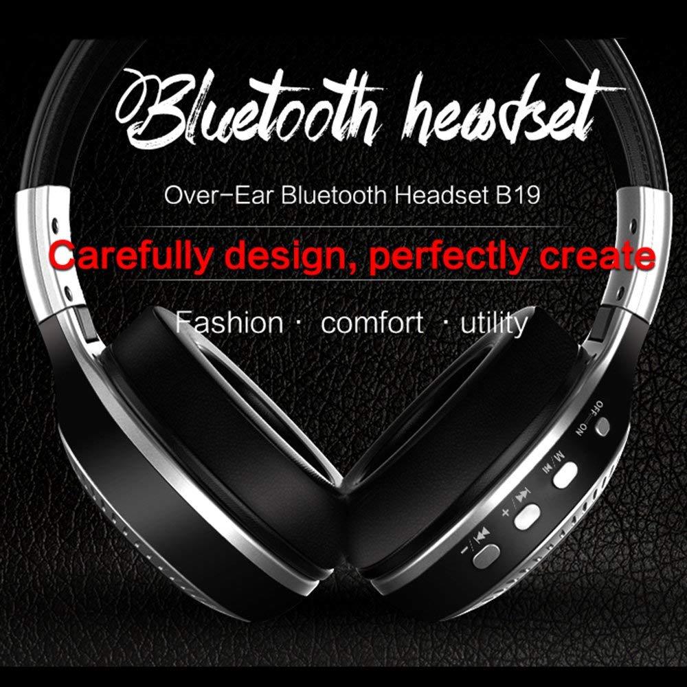 Zealot B19 Hi‑Fi Bass & LCD Display Ear-Cup (Over the Ear)