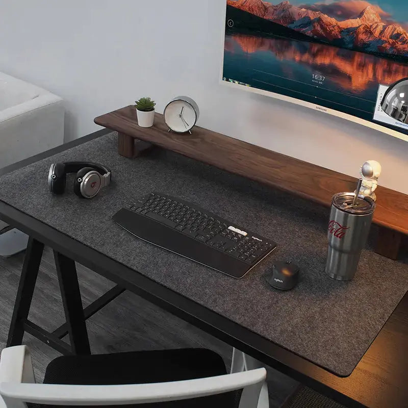 Expansive Workspace Desk Mat