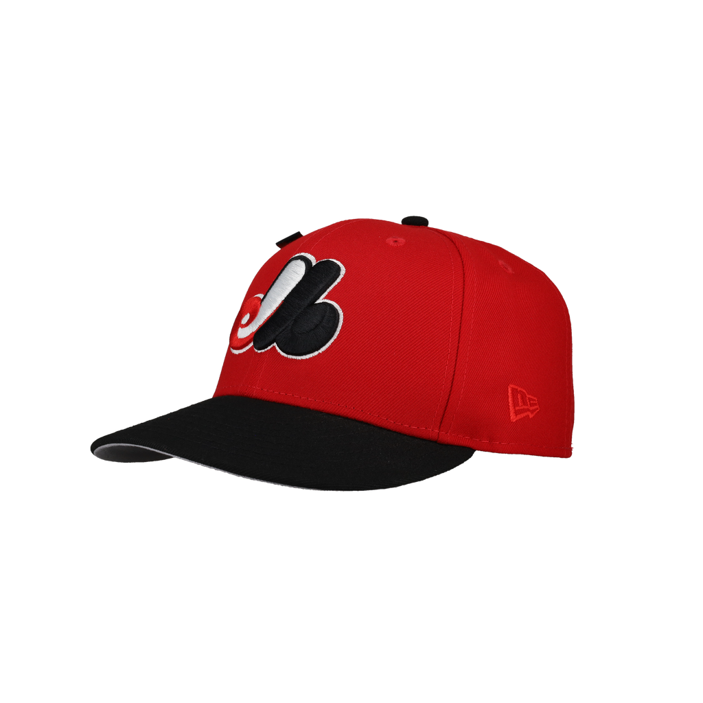 Montreal Expos Olympic Stadium Red 59Fifty Fitted Hat