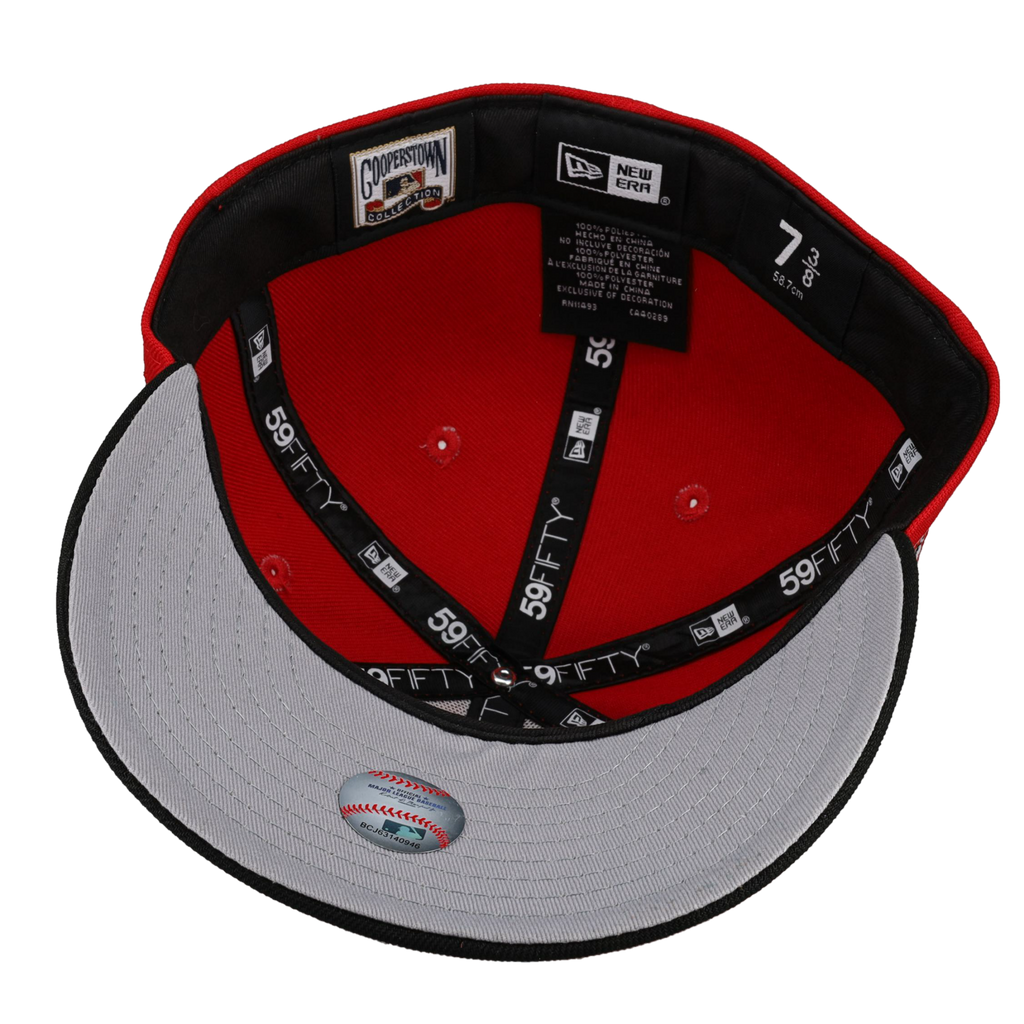 Montreal Expos Olympic Stadium Red 59Fifty Fitted Hat