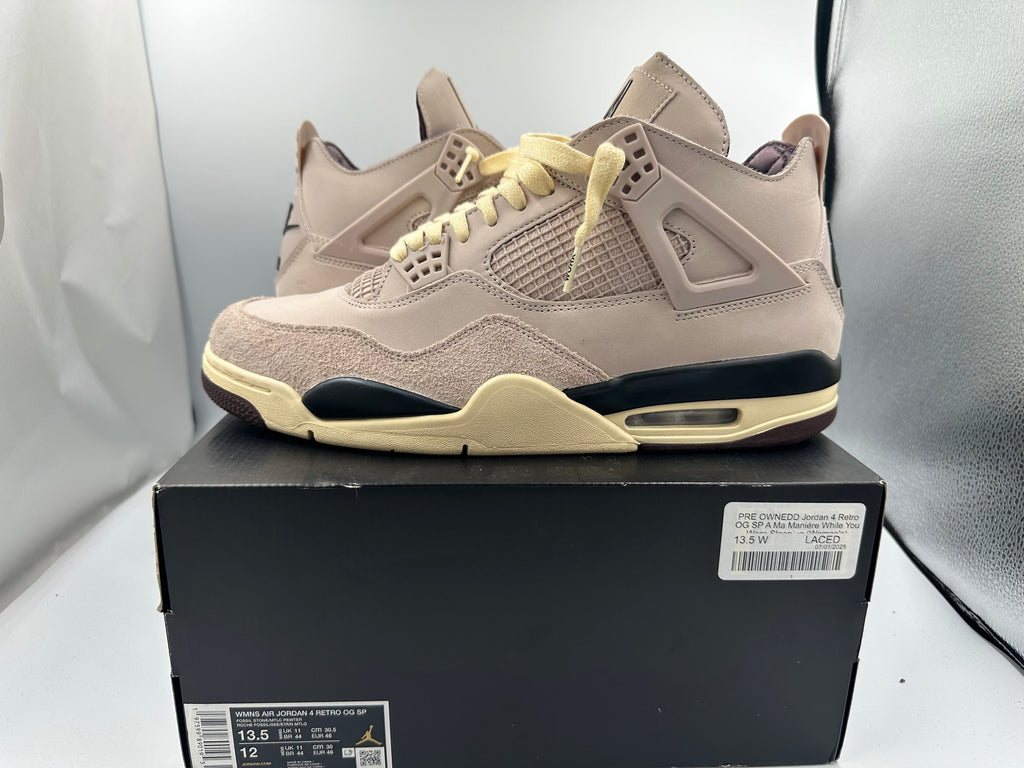 PRE OWNEDD Jordan 4 Retro OG SP A Ma Maniére While You Were Sleeping (Women's)