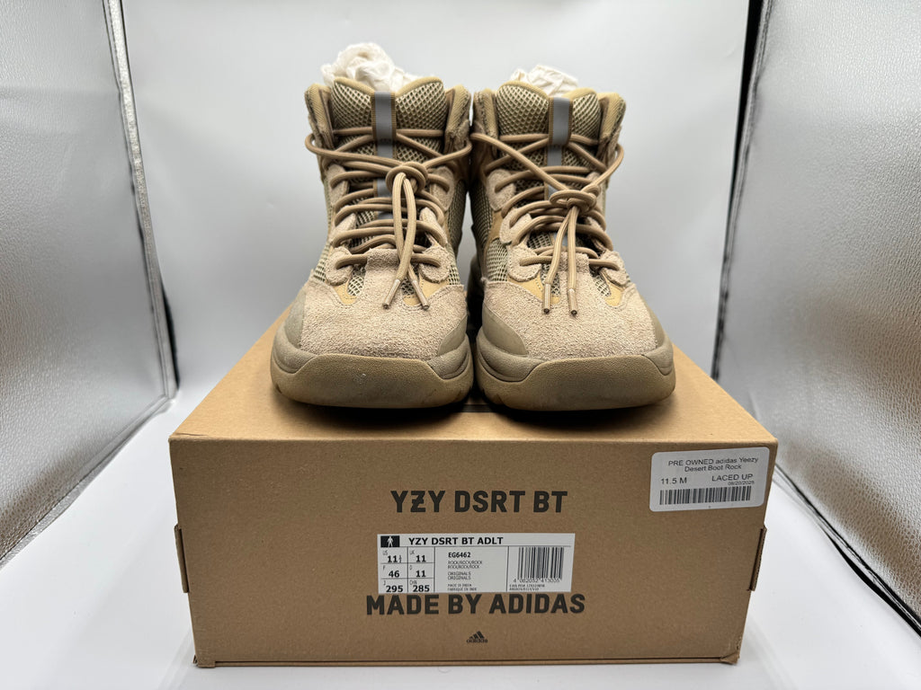 PRE OWNED adidas Yeezy Desert Boot Rock