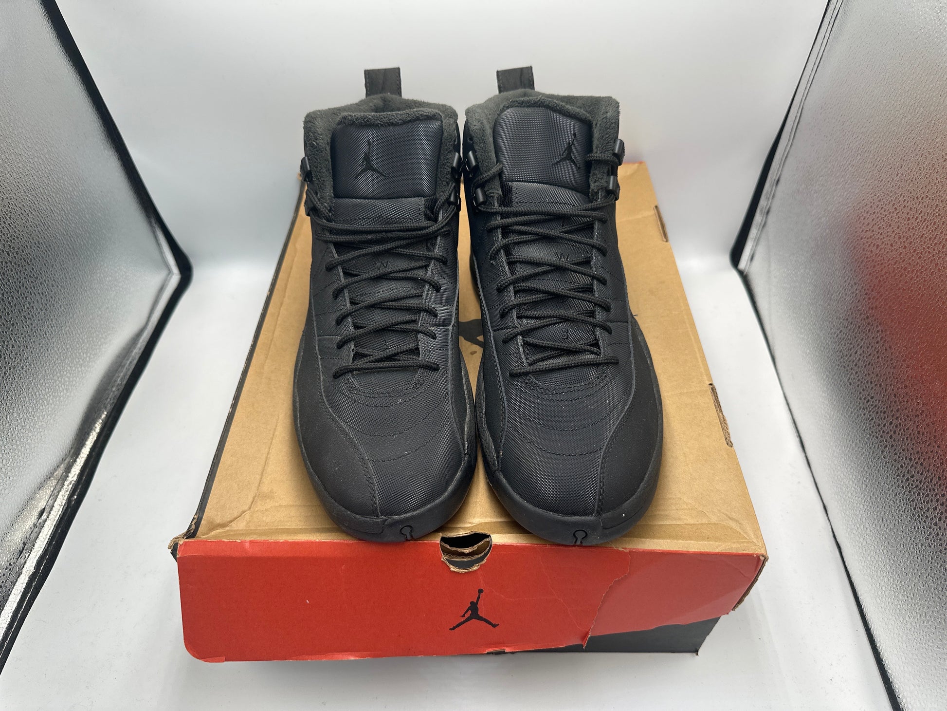 PRE OWNED Air Jordan Retro 12 Winter "Black"