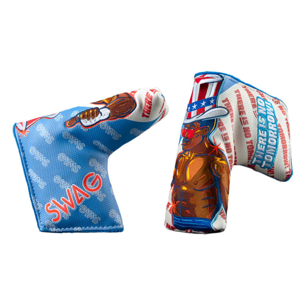 Swag Golf - Monte Fisto (Apollo Creed) Blade Putter Headcover *opened, no bag*
