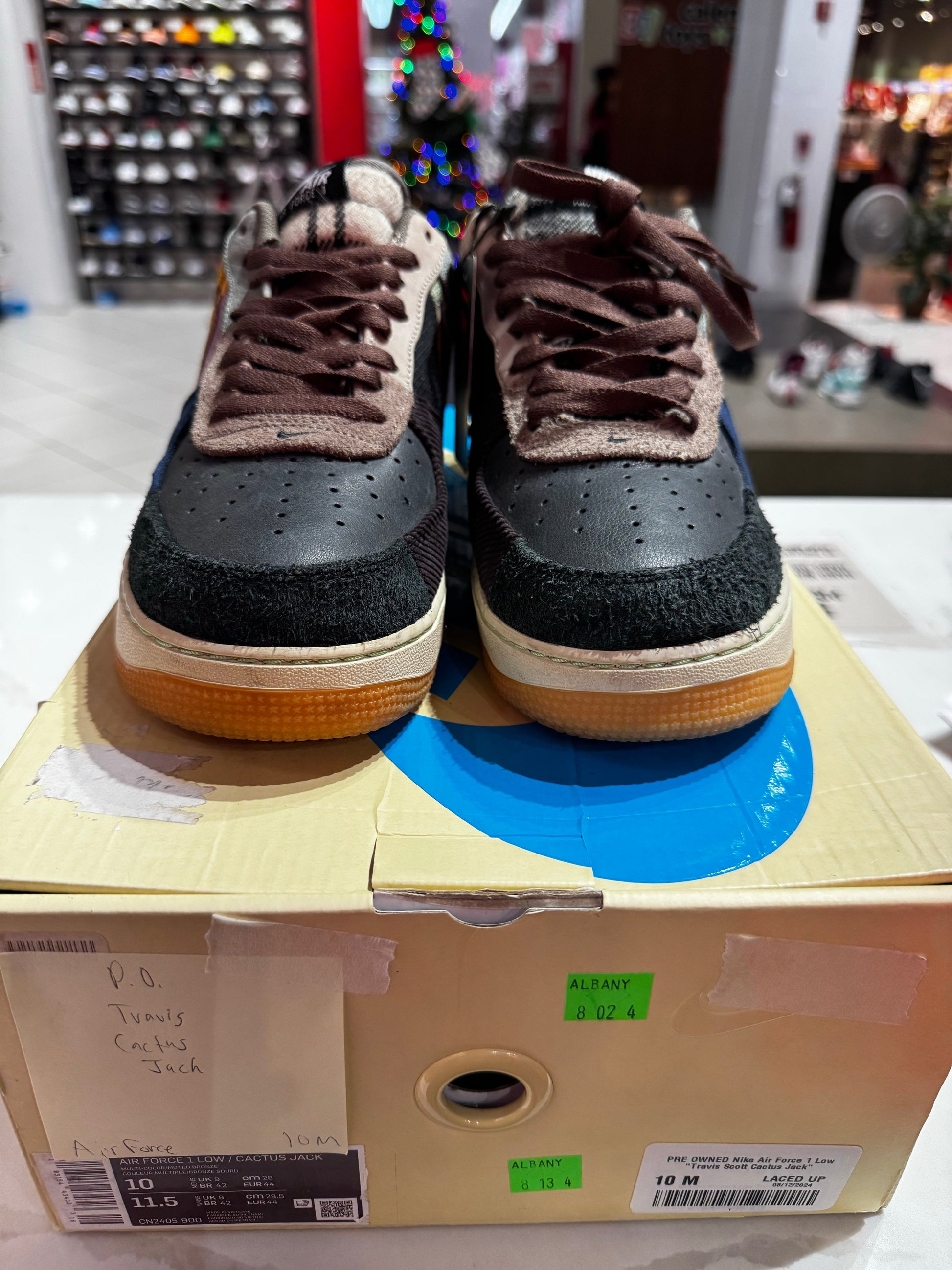 PRE OWNED Nike Air Force 1 Low "Travis Scott Cactus Jack"