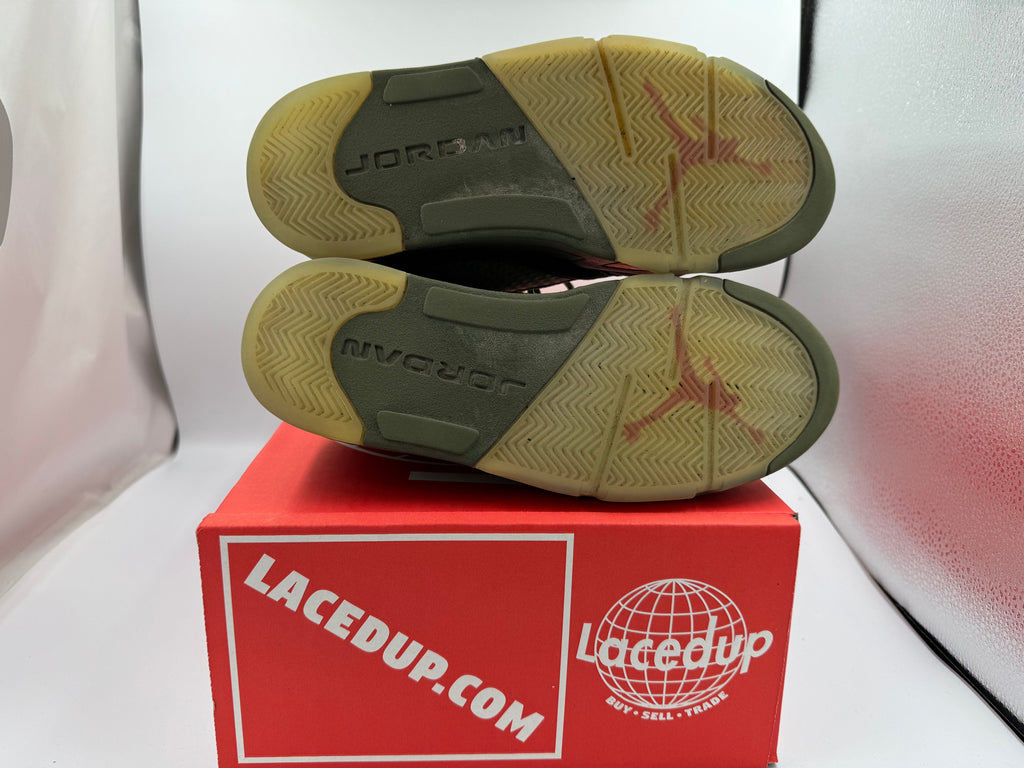 PRE OWNED Jordan 5 Retro Olive (2024) No Box