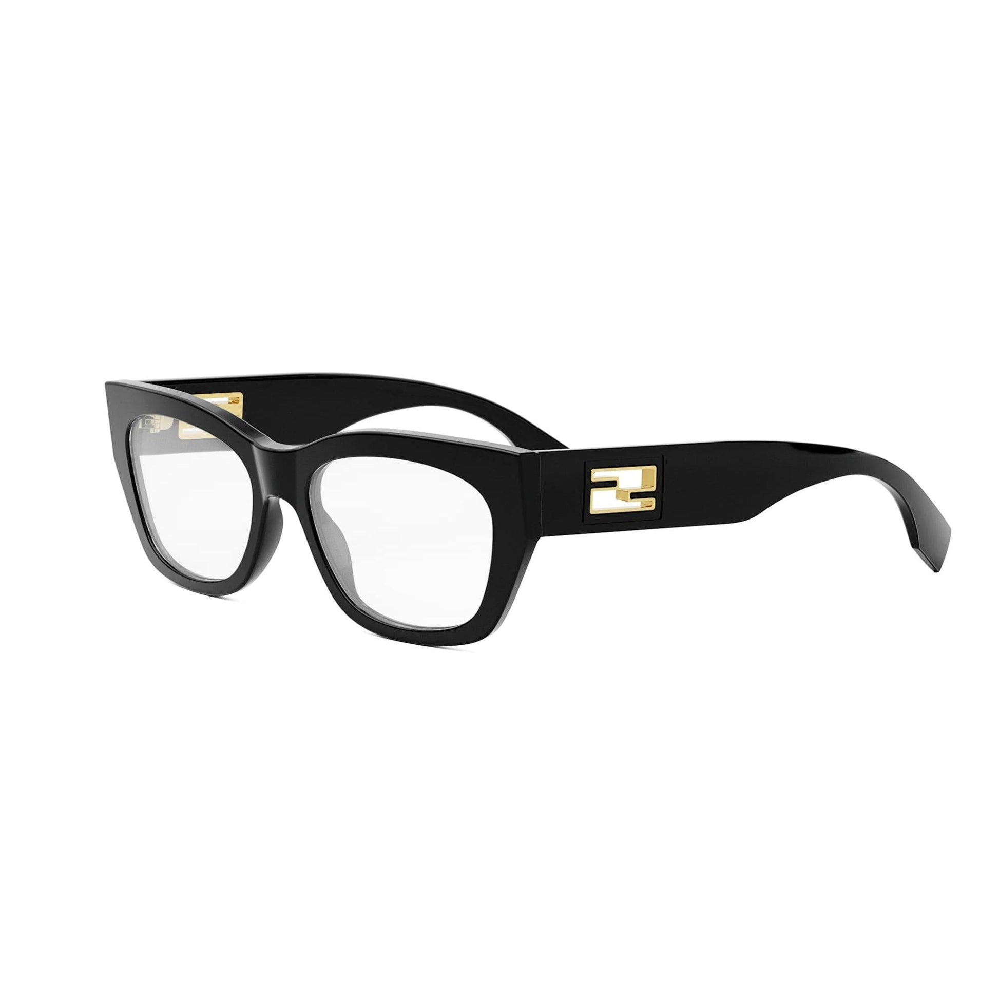 Fendi Baguette Black Rectangle Glasses