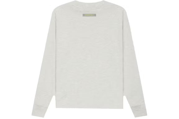 Fear of God Essentials Kids Long Sleeve T-shirt Oatmeal Heather/Light Heather Oatmeal