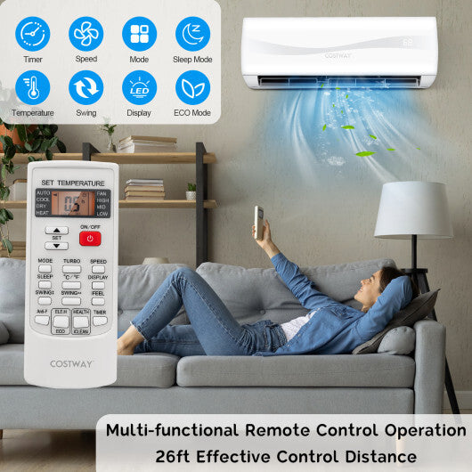Blast Series 12000 BTU 20 SEER2 115V Ductless Mini Split Air Conditioner