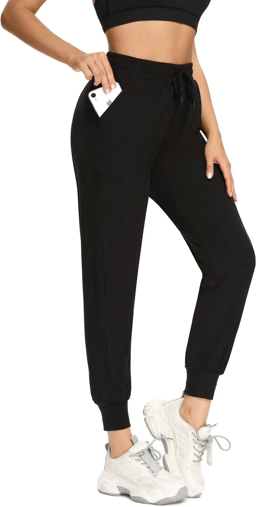 FULLSOFT Sweatpants for Women | Joggers with Pockets Yoga Pants - Soft Leggings for Workout, Cycling & Running