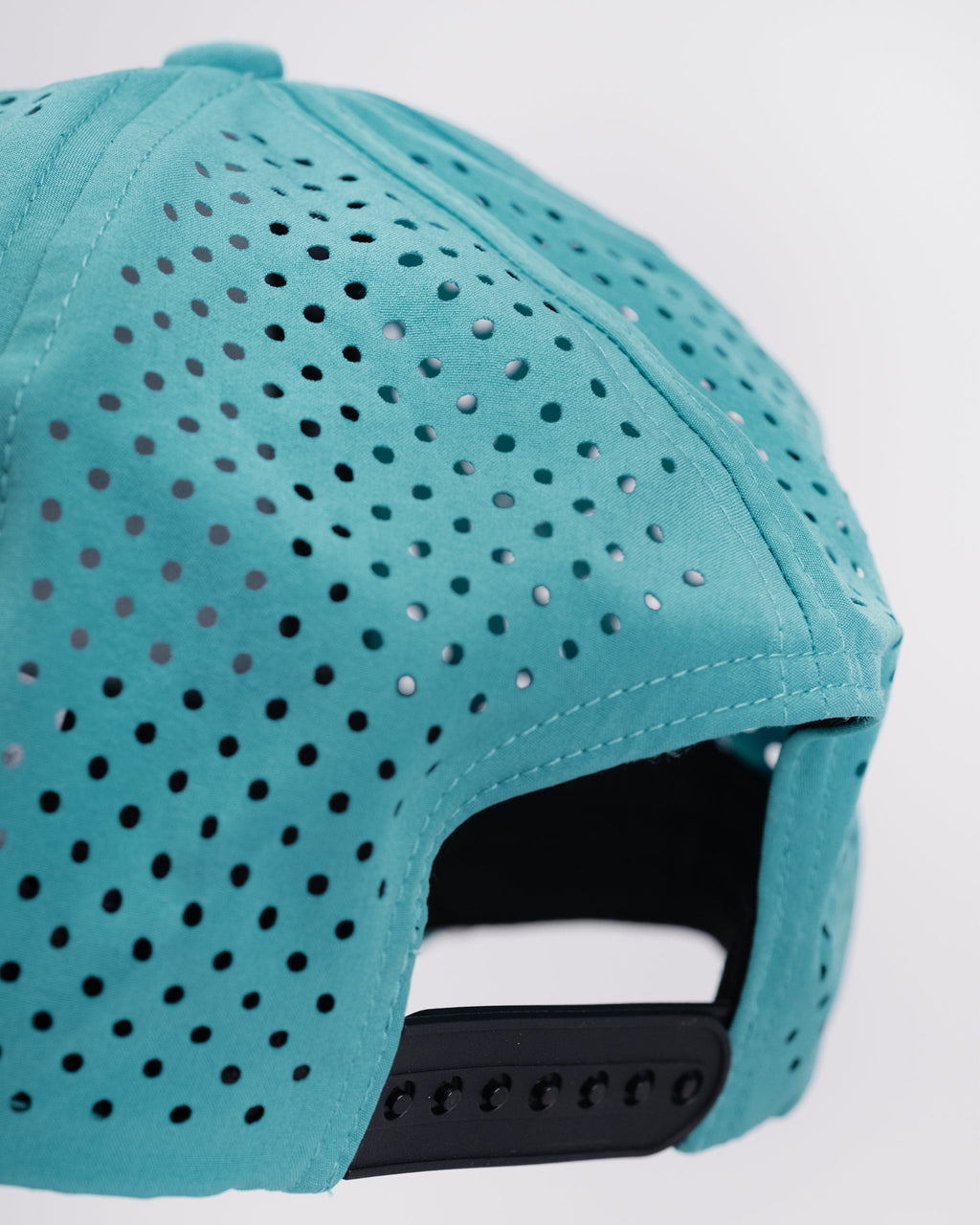 Perforated Rope Hat - Baby Blue