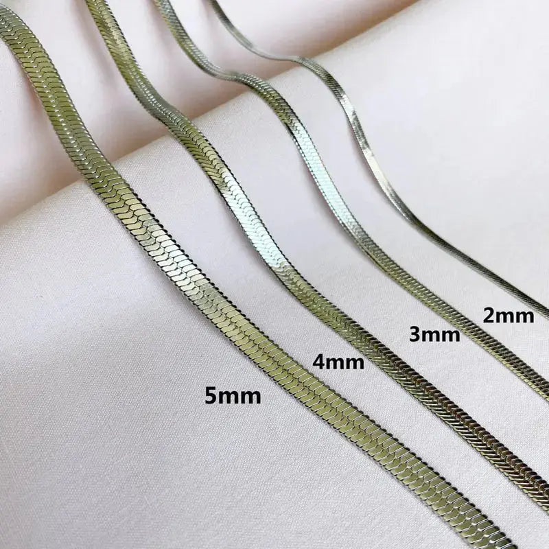Fashion Snake Chain Men Necklace Choker