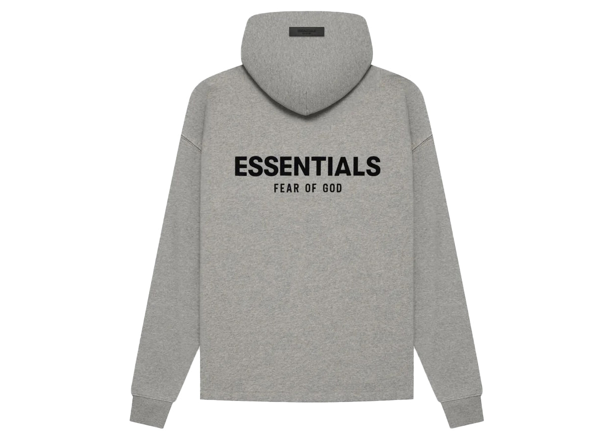 Fear of God Essentials Relaxed Hoodie Dark Oatmeal