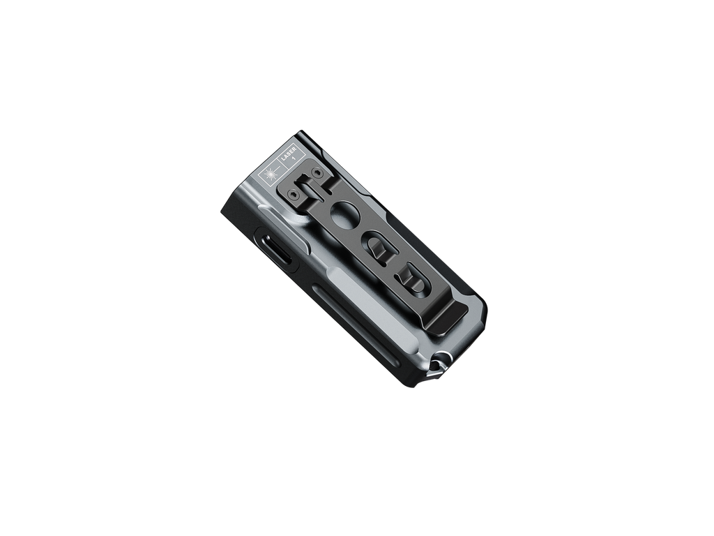 Fenix E06R Keychain Light with White, UV, and Red Laser Lights
