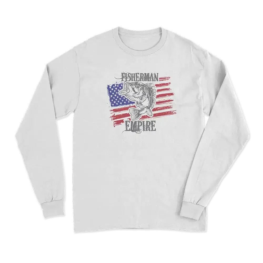 Fisherman American Empire Color Men Long Sleeve Shirt