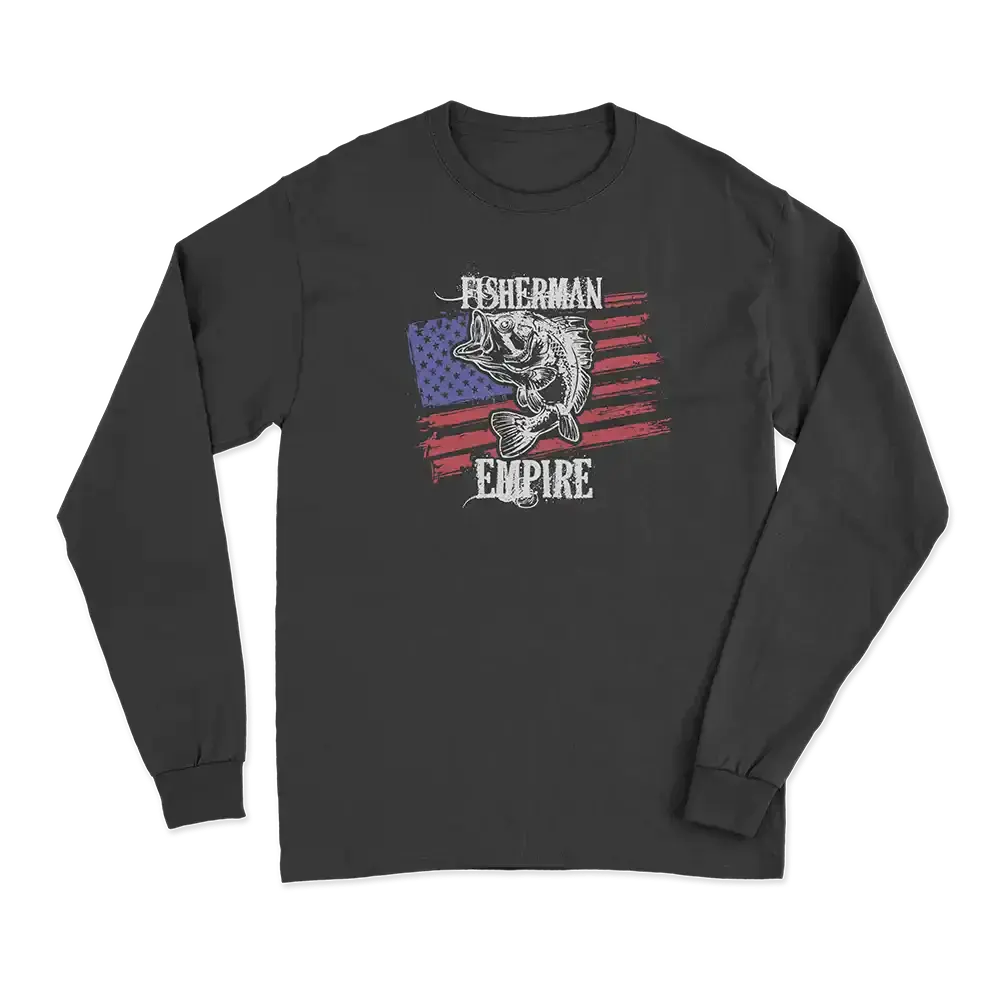 Fisherman American Empire Color Men Long Sleeve Shirt