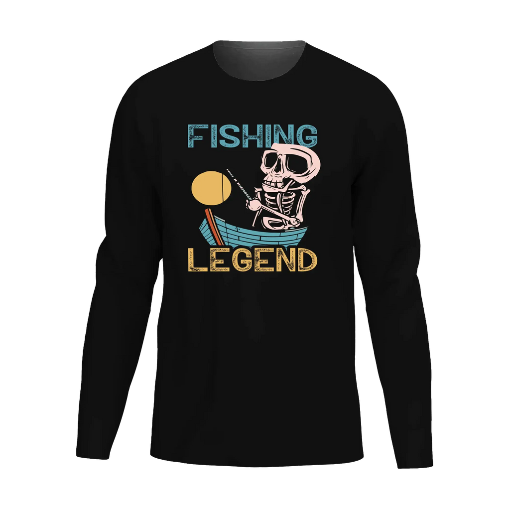 Fishing Legend Men Long Sleeve Shirt