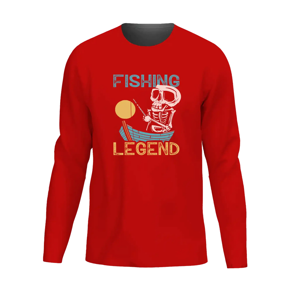 Fishing Legend Men Long Sleeve Shirt