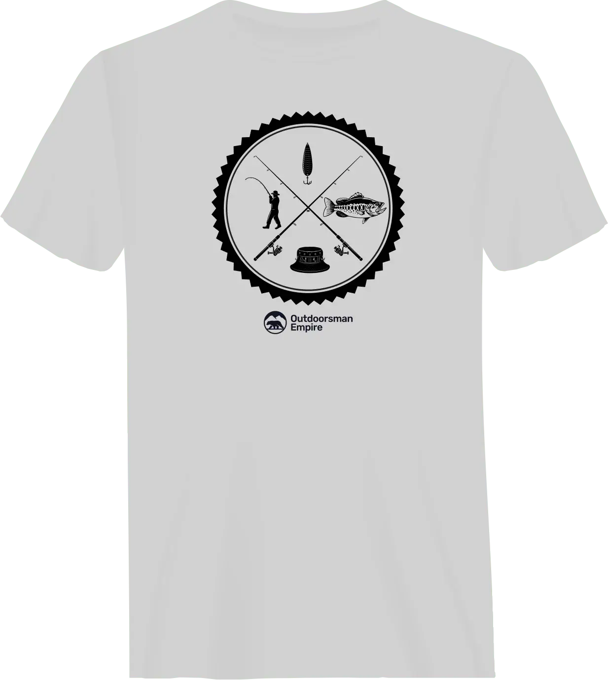 Fishing Vintage v2 T-Shirt for Men